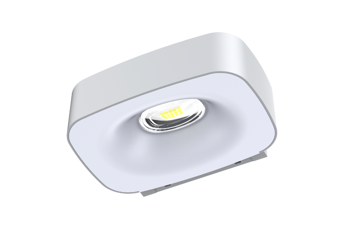 NexSun Aurora | 700 Lumens | White Up & Down Modern Solar Wall Light