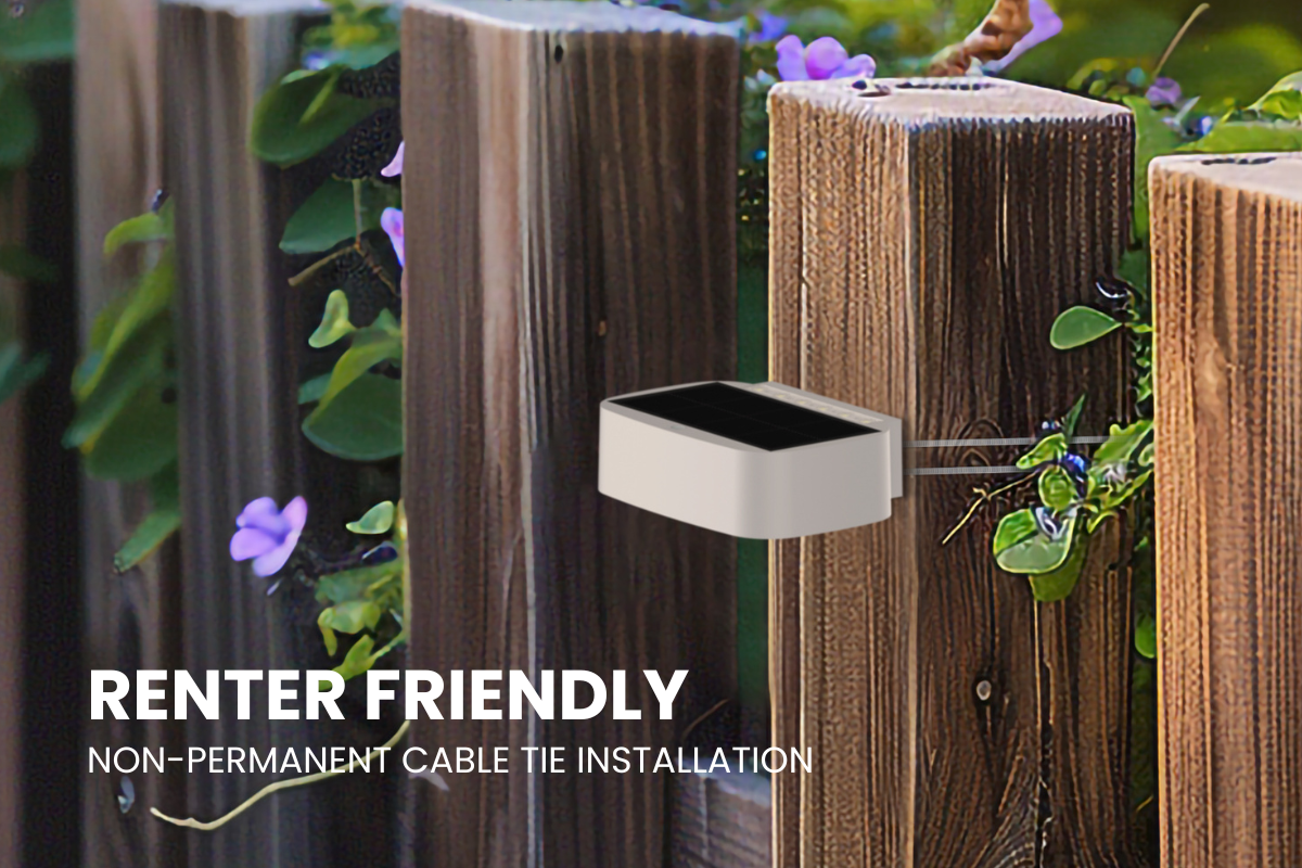 NexSun Aurora | 700 Lumens | White Up & Down Modern Solar Wall Light