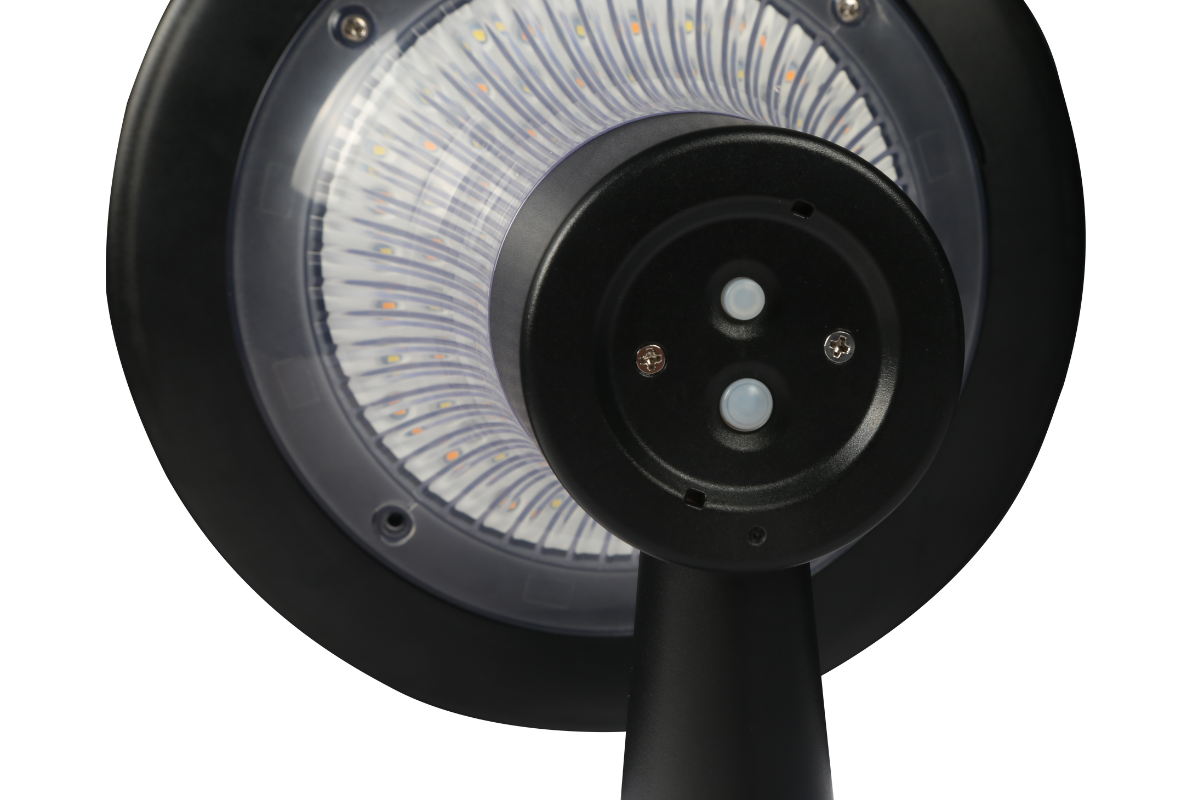 NexSun Acer | 2200 Lumens | Solar Wall Lantern with Crystal Light Effect