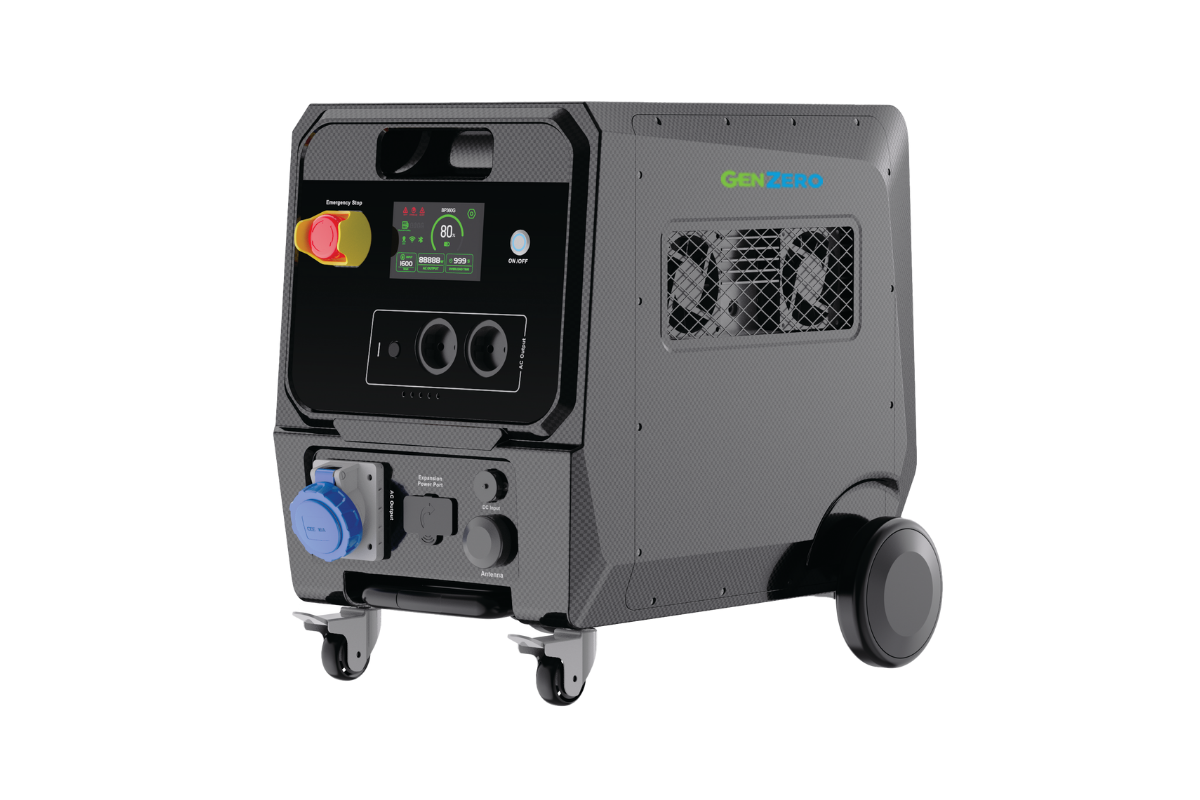 GenZero Onyx 3600 | 3600W / 18000W (Peak) | Industrial Portable Power Station