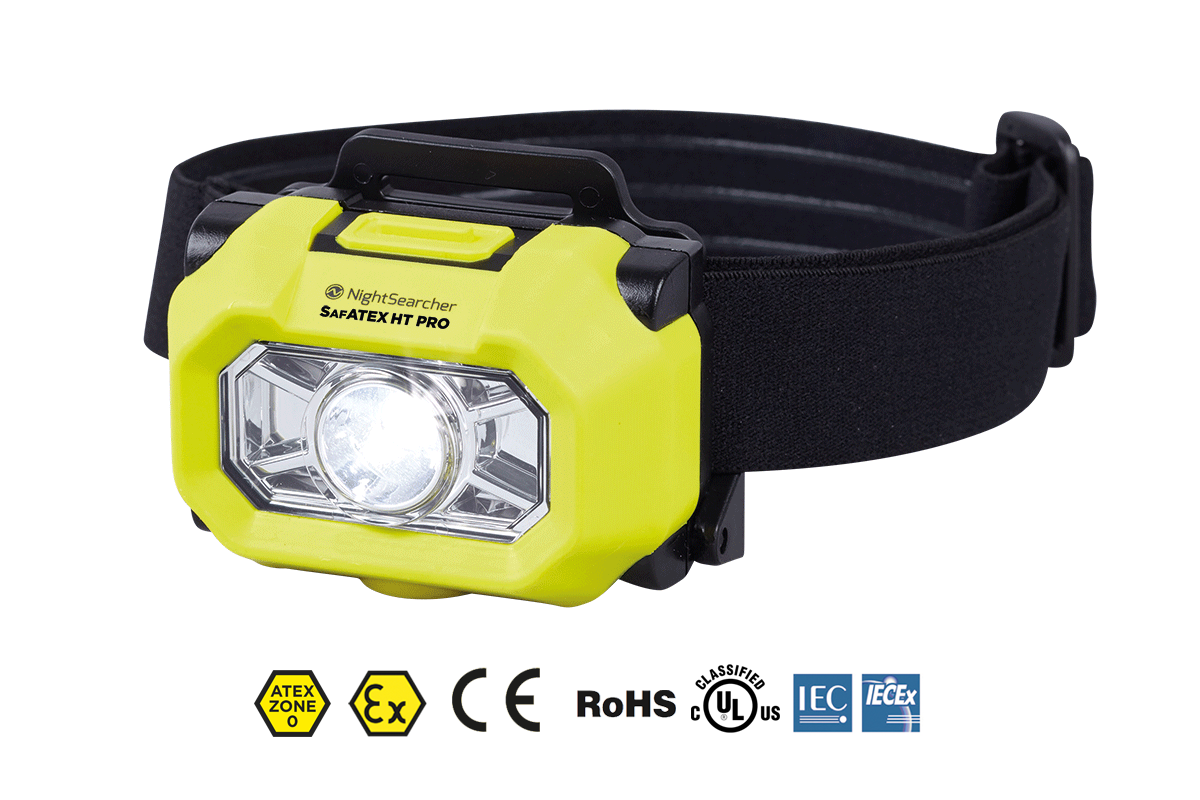 SASQUATCHFABRIX × HEAVOGON SKULL LIGHT Sigma Pro | 220 Lumens | Zone 0 | ATEX Head Torch