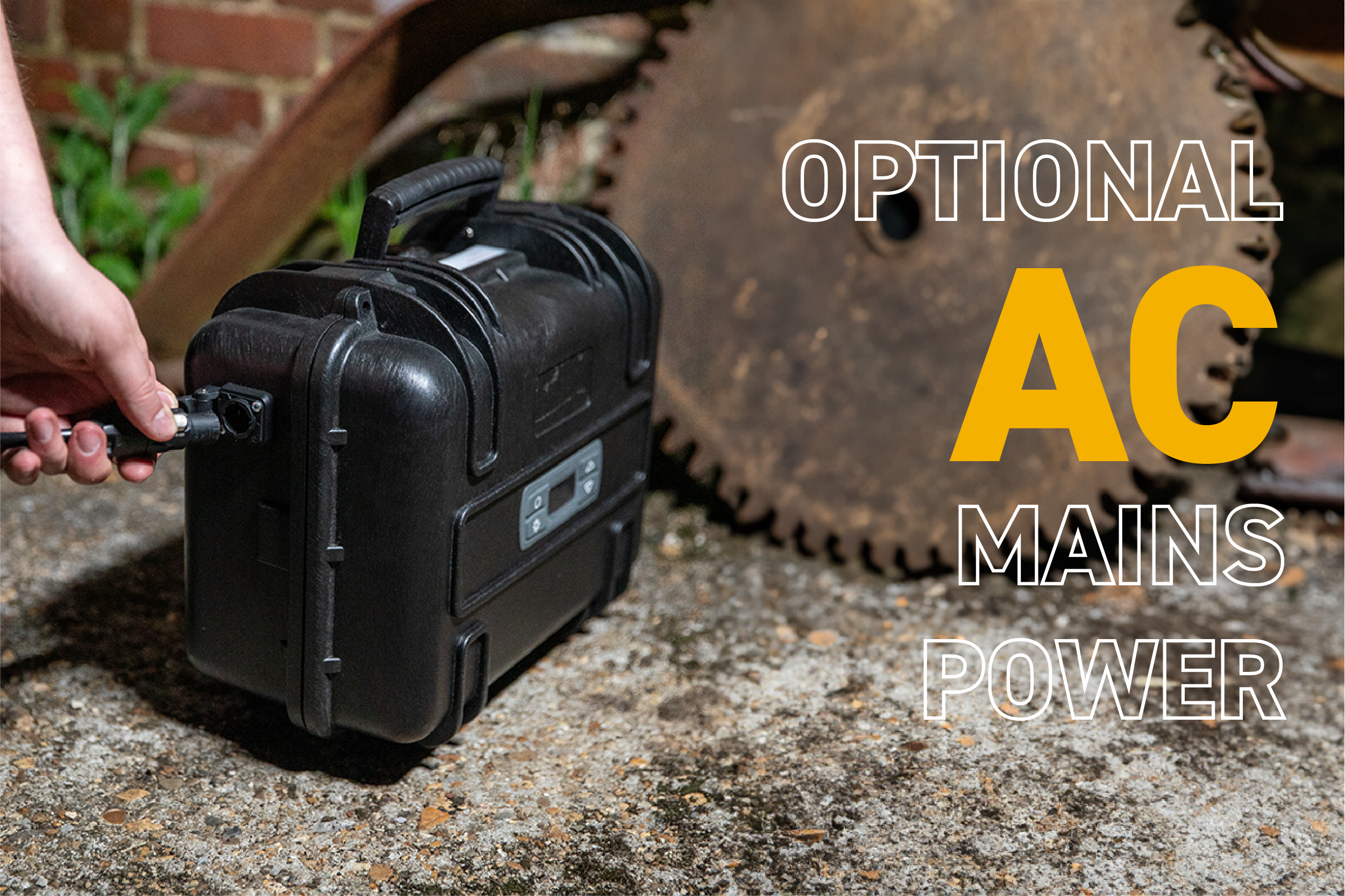 StratoStar X | 120.000 Lumen | 30 Ah | Wiederaufladbarer Turmstrahler