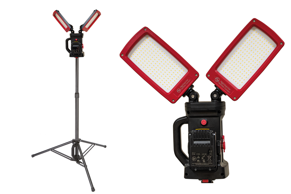 TwinStar Connect | 12000 Lumens | Powertool Battery Work light