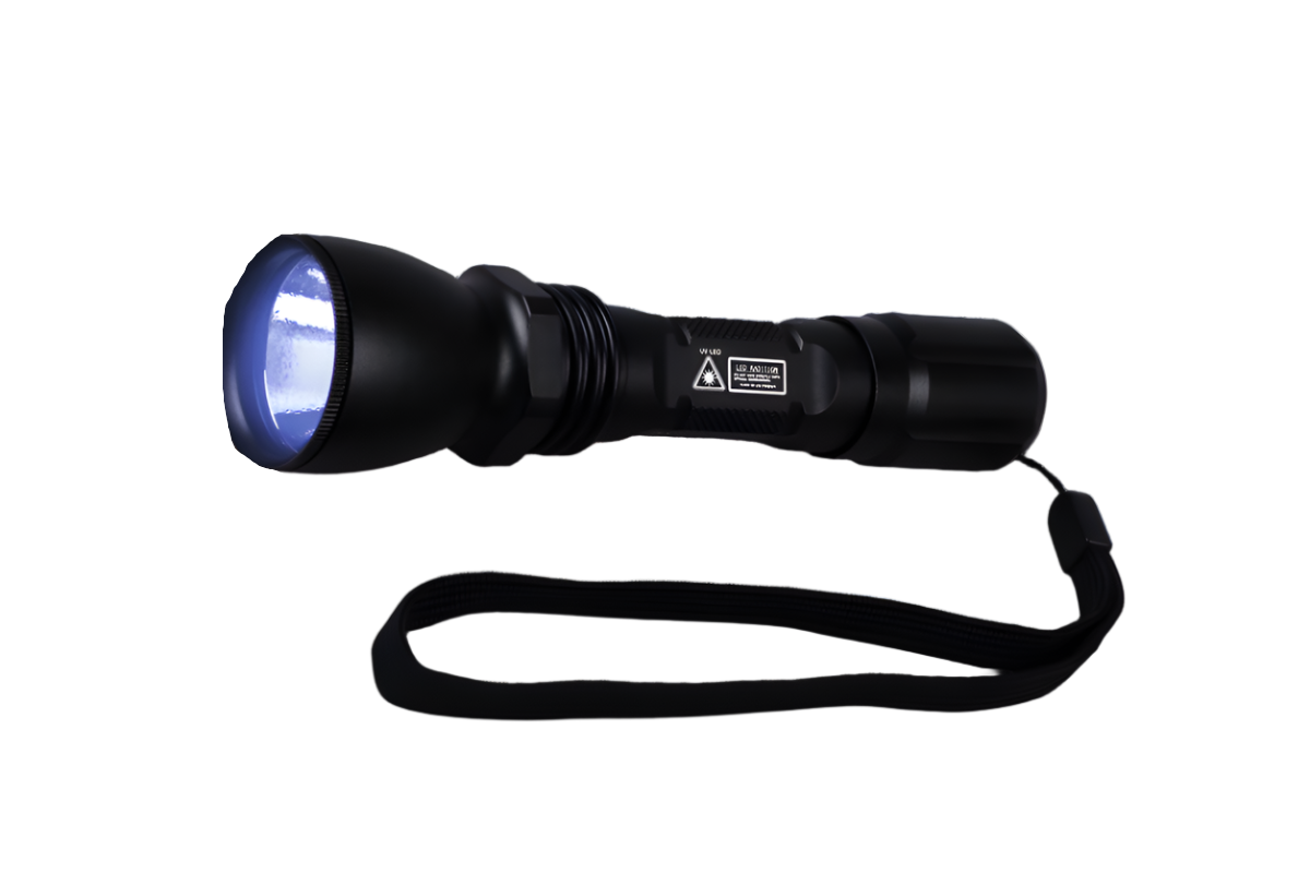 Lampe UV 365nm Mini Torche LED – Rechargeable USB, Puissante Et Discrète