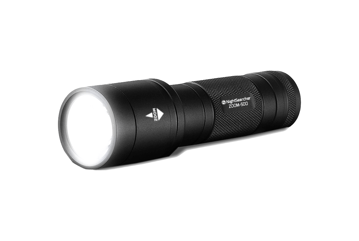 Zoom 500 | 500 Lumens | AAA Powered Spot-Flood Torch