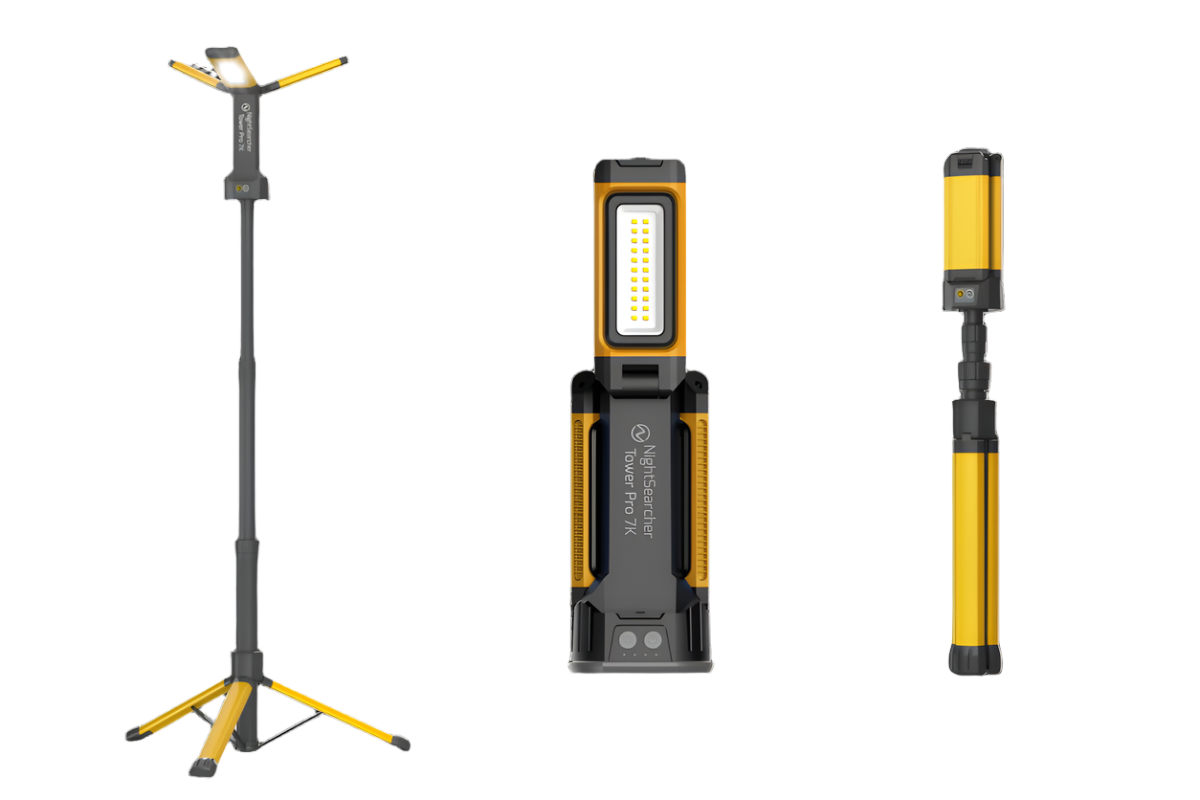 Tower Pro 7K | 7000 Lumens | Rechargeable Work Light