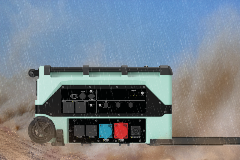 IP43 WEATHERPROOF RATED