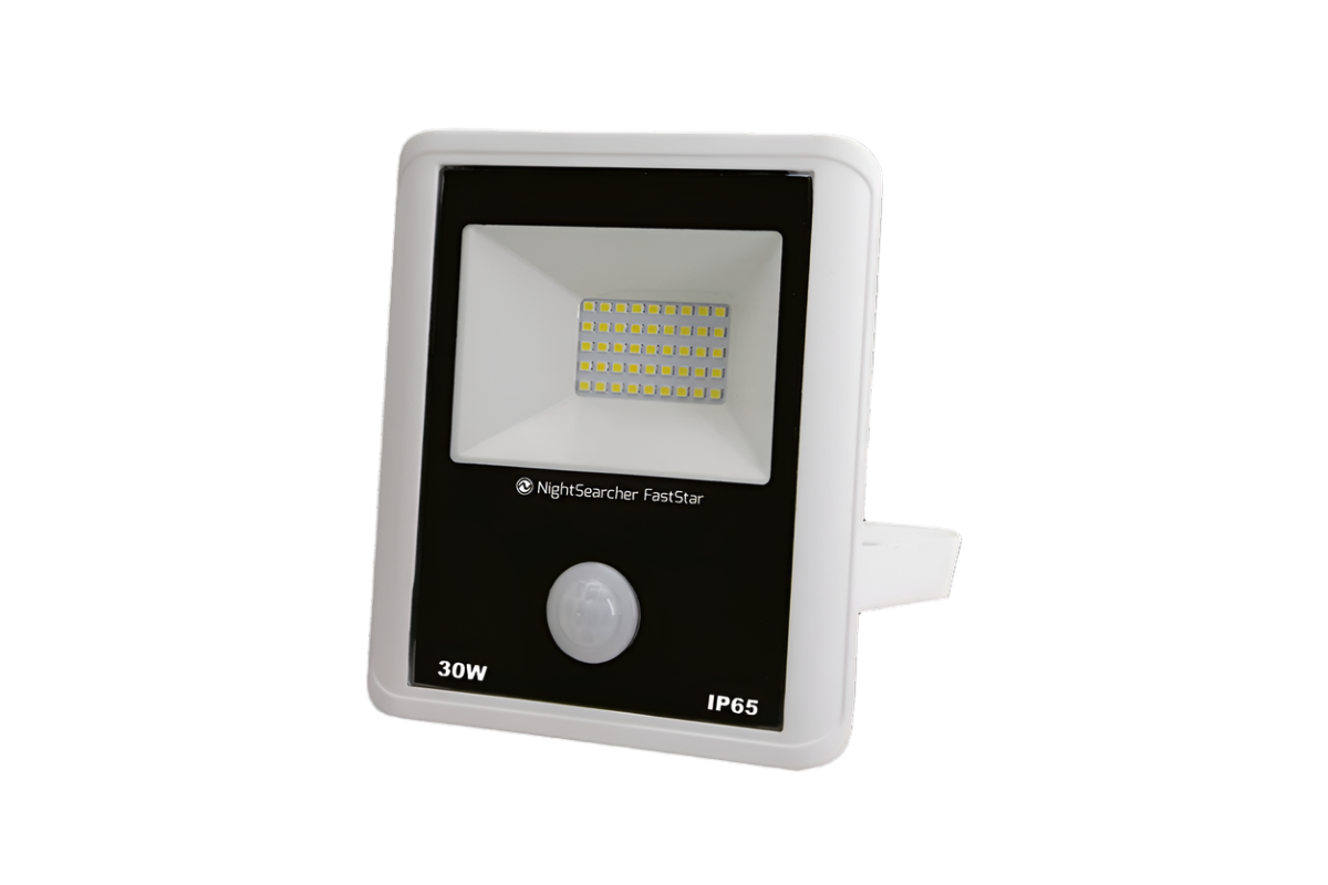 FastStar 30 PIR | 2400 Lumens | 30W | AC Powered Floodlight