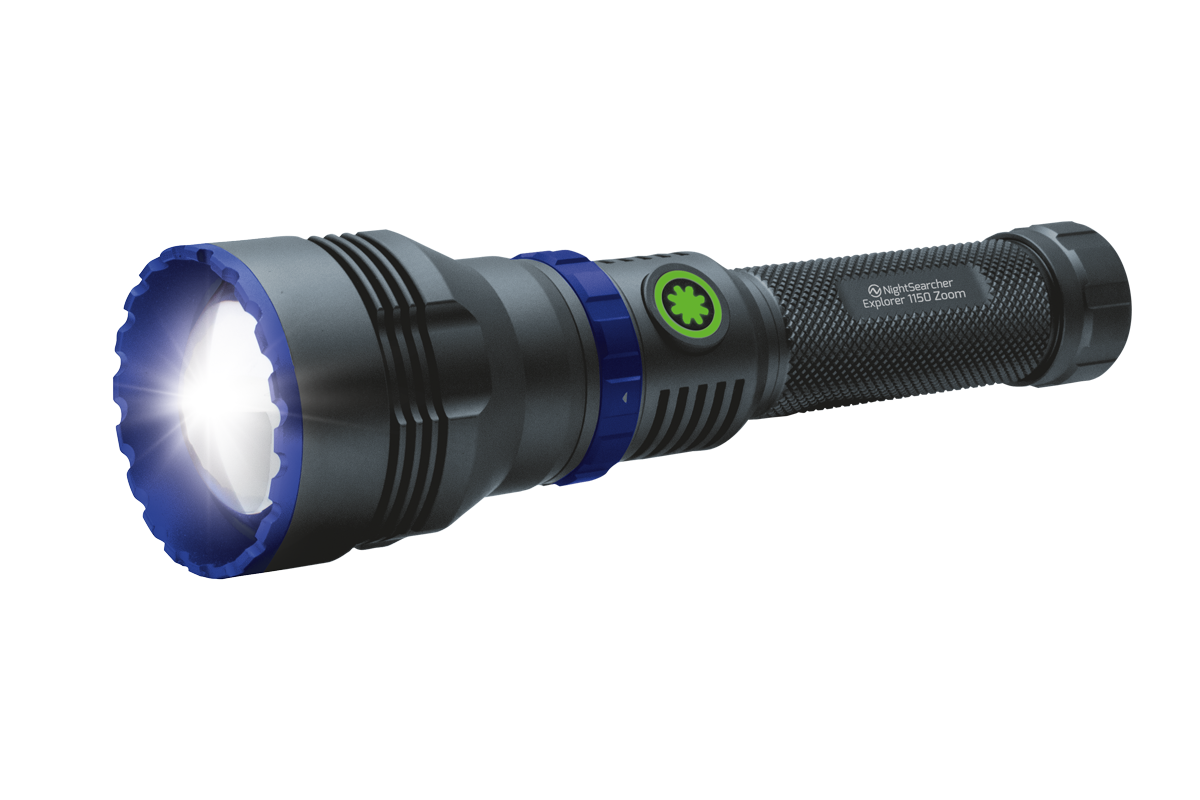 Explorer 1150 Zoom | 1150 Lumens | Rechargeable  Zoom LEP Flashlight