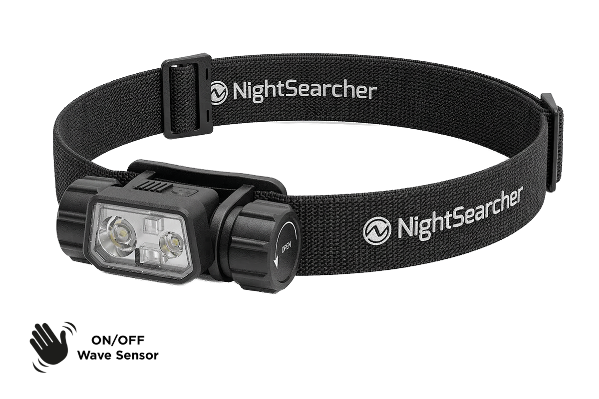 Lightwave 650 RGB | Rechargeable head torch with RGB Modes & Wave Sensor