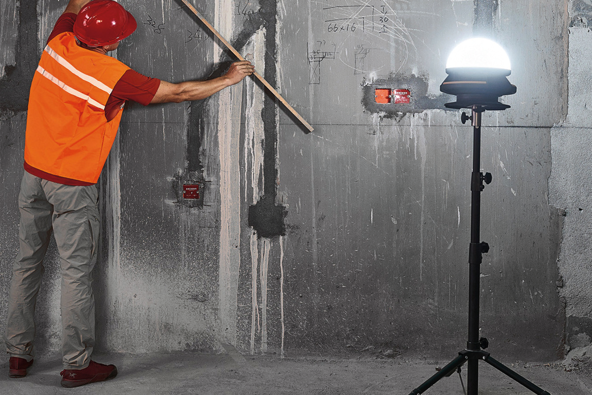 LunarStar 50 | 4000 Lumen | 110 V CEE | 50 W AC-Baustellenleuchte