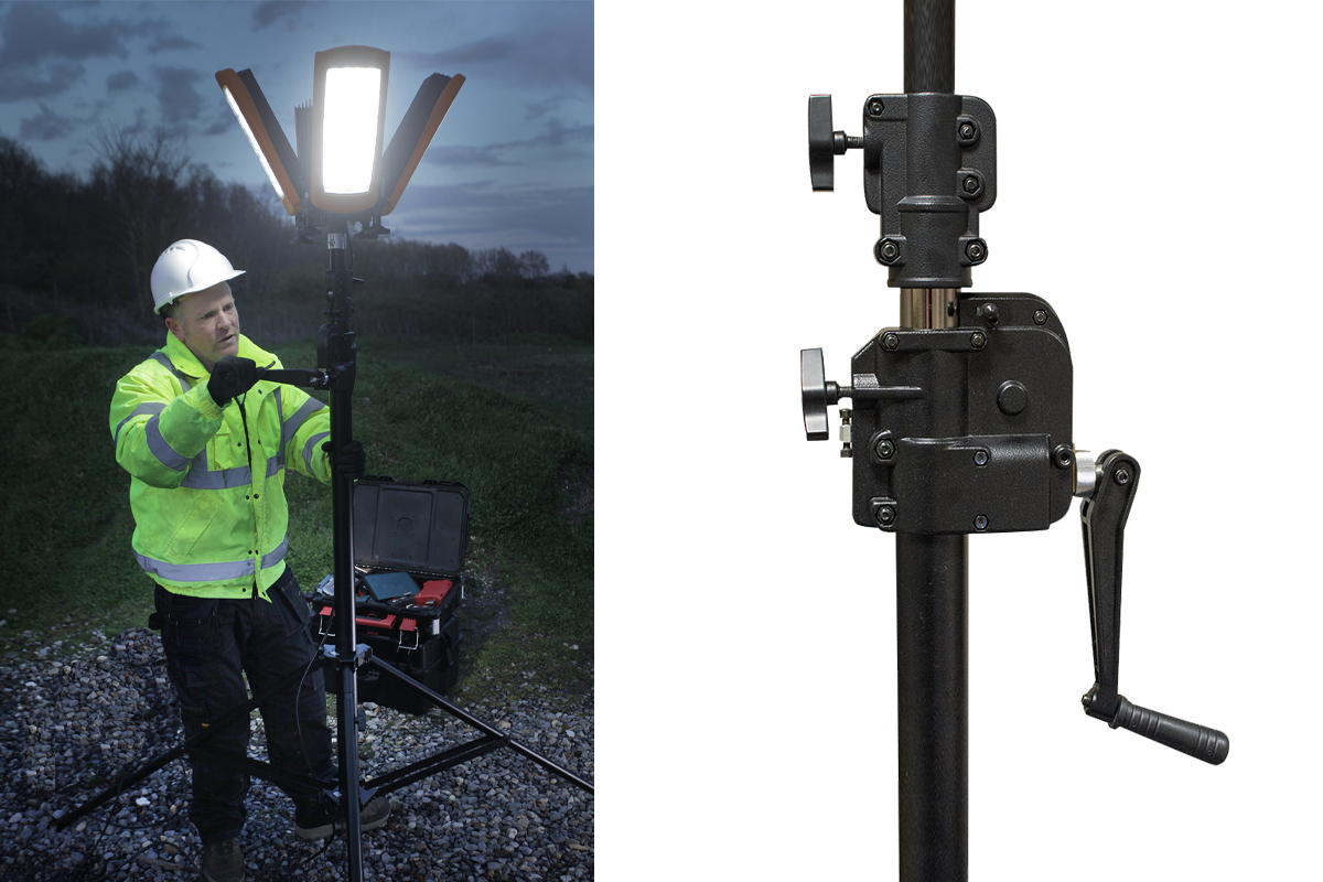 StratoStar AC | 115000 Lumens | AC Powered Tower Floodlight