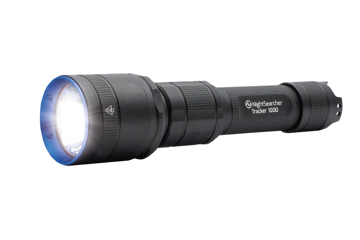 Tracker 1000 | Powerful 1000 Lumen Rechargeable Flashlight