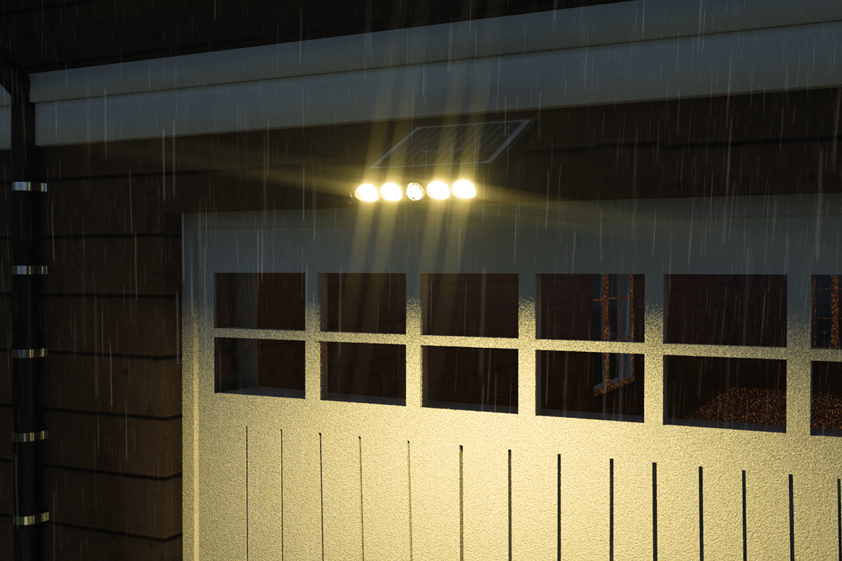 NexSun Corsican | 950 Lumens | Solar Floodlight / Wall Light