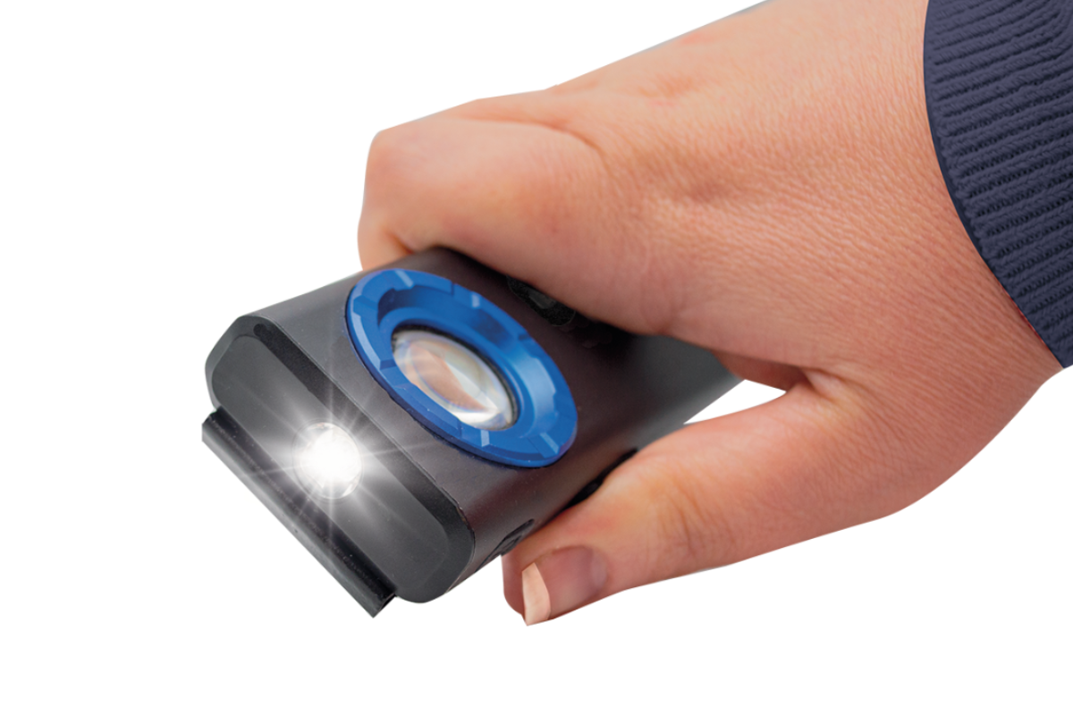 RooStar 1200S | 1200 Lumens | Rechargeable Slim Worklight With Sensor