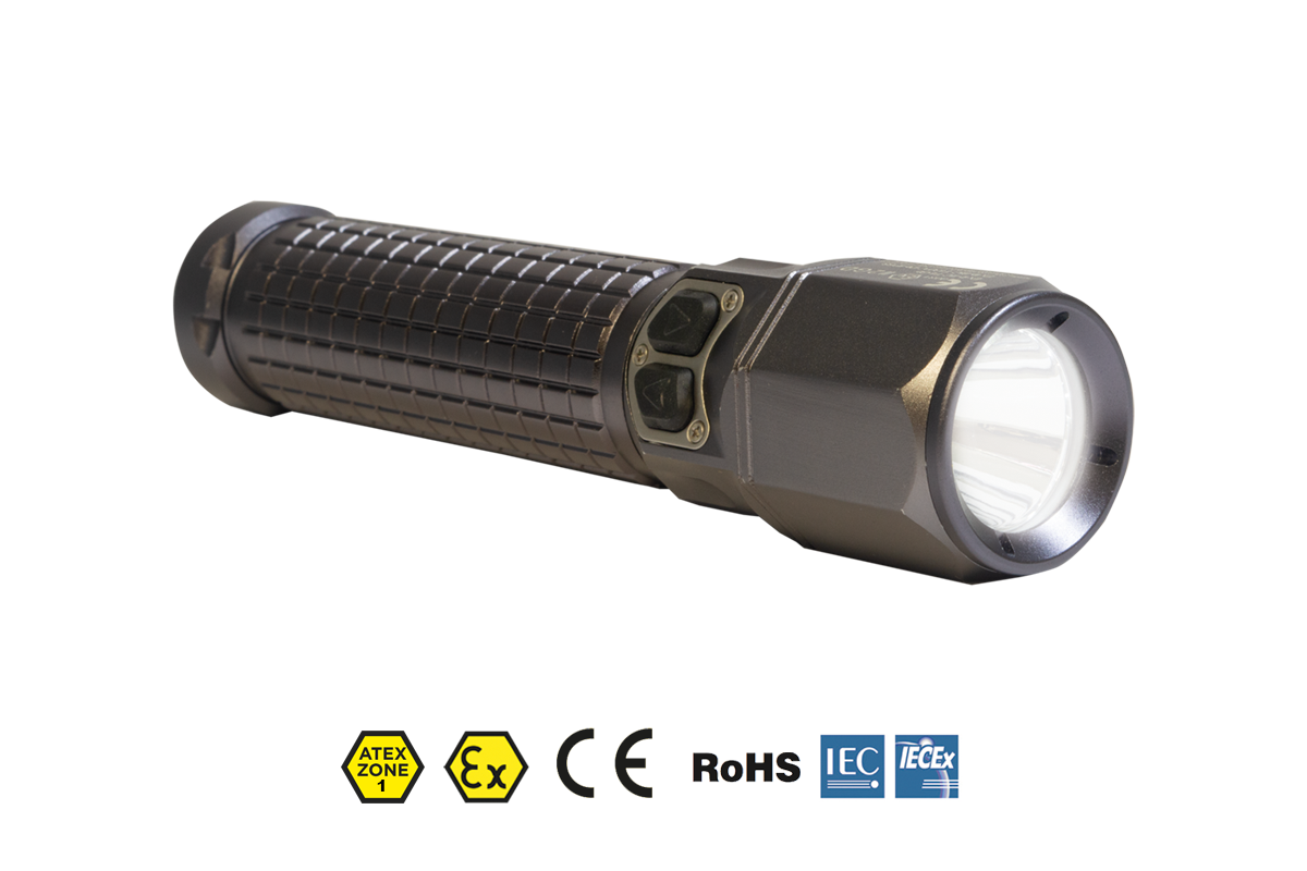 Sigma RFL | 160 lumens | Zone 1 | Lampe torche ATEX rechargeable