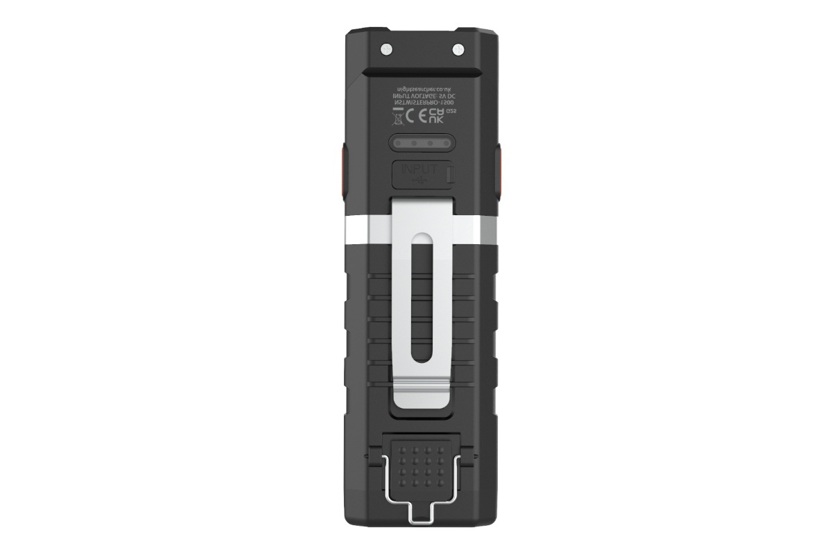 Twister Pro 1500 | Rechargeable Torch with rotating Head