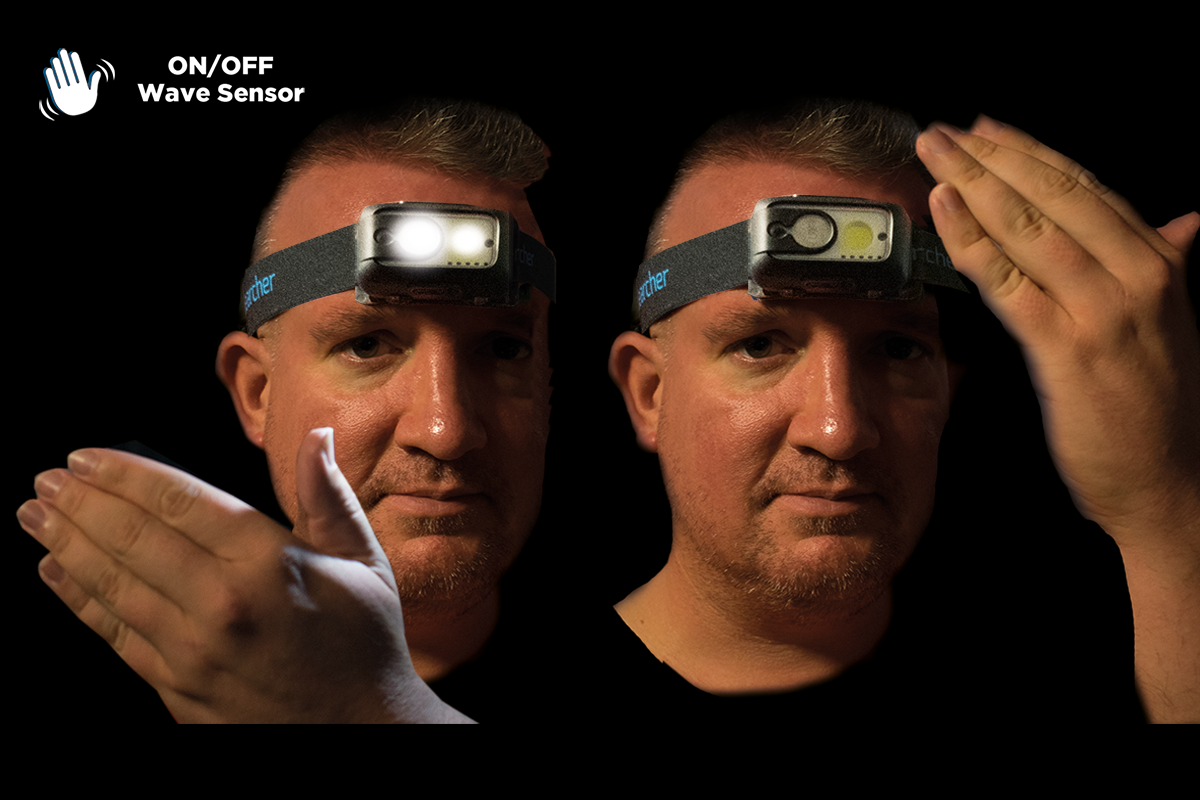 LightWave 520 | 520 Lumens | Rechargeable Head Torch