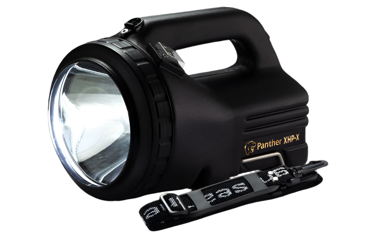 Panther XHP-X | 1800 Lumens | Rechargeable Searchlight