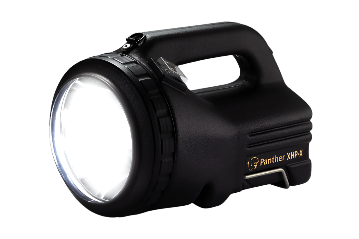 Panther XHP-X | 1800 Lumens | Rechargeable Searchlight