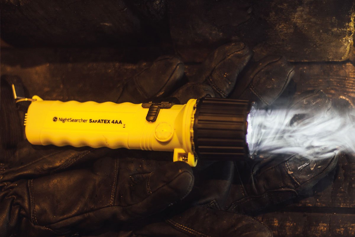 Sigma 4AA |  185 Lumens | Zone 0 | ATEX Flashlight  Zone 0