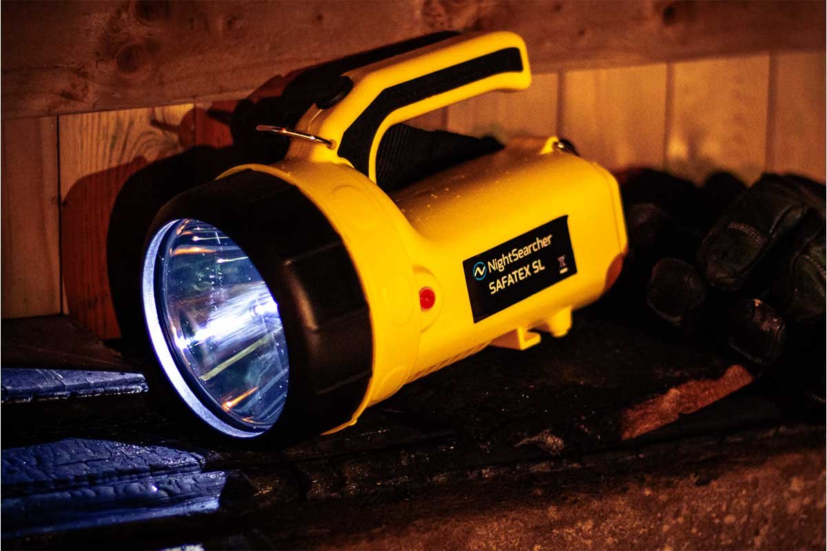 Sigma RSL | 370 Lumens | Zone 0 | Rechargeable ATEX Searchlight