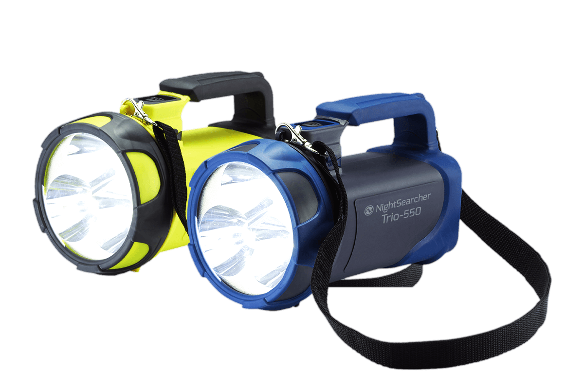 Trio 550 | 550 Lumens | Rechargeable Searchlight (EU)